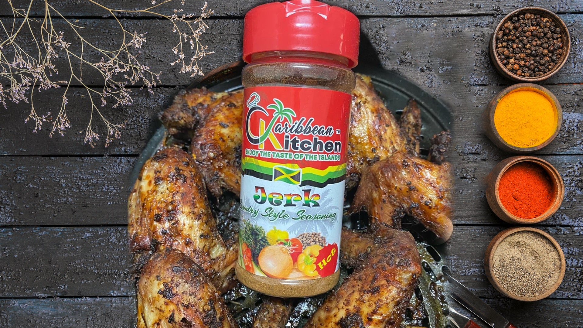 Discover the Vibrant Tastes of Jamaica with Our Low-Sodium Fish Seasoning!