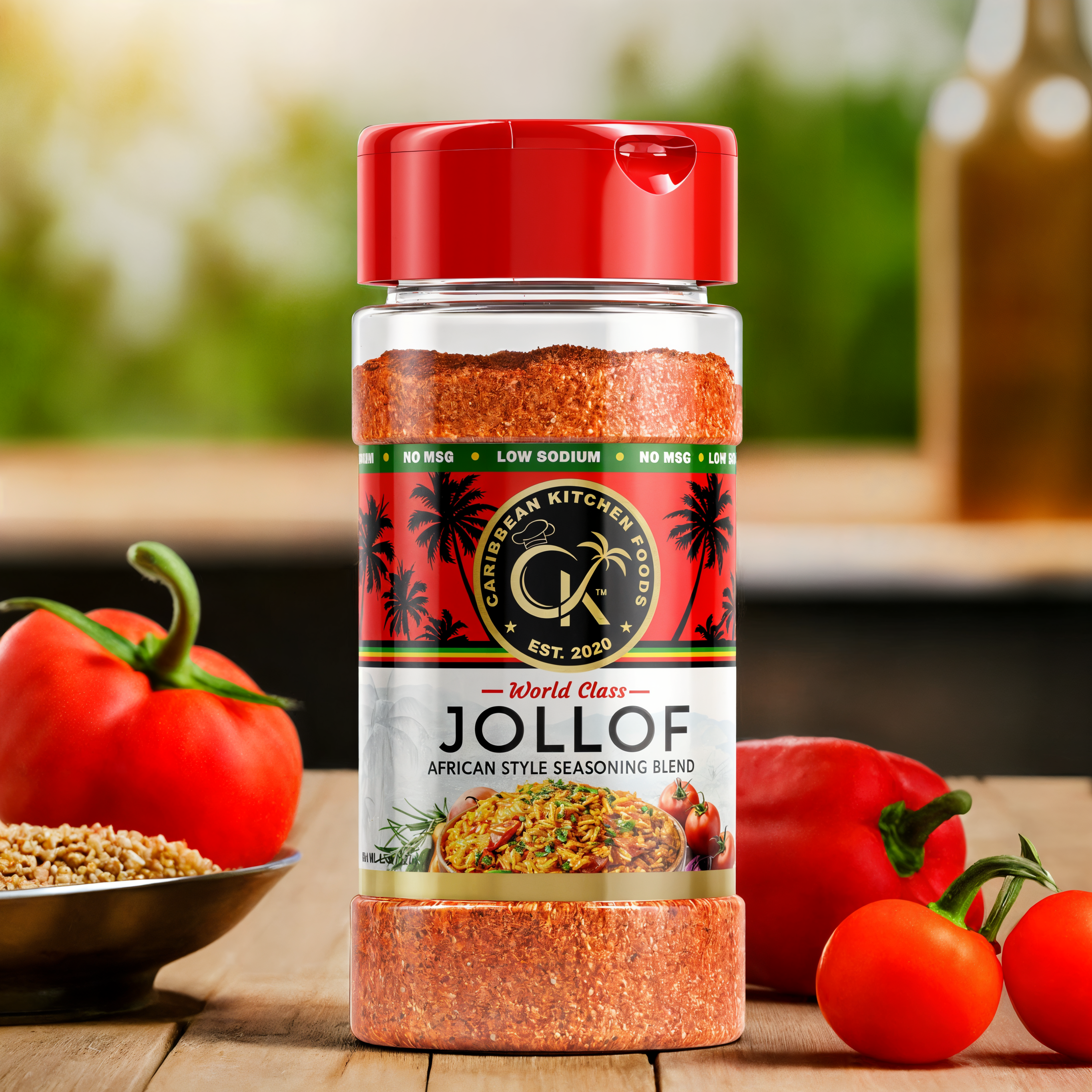 Spice Up Your Life (and Your Kitchen) with Our New Jollof Rice Blend!