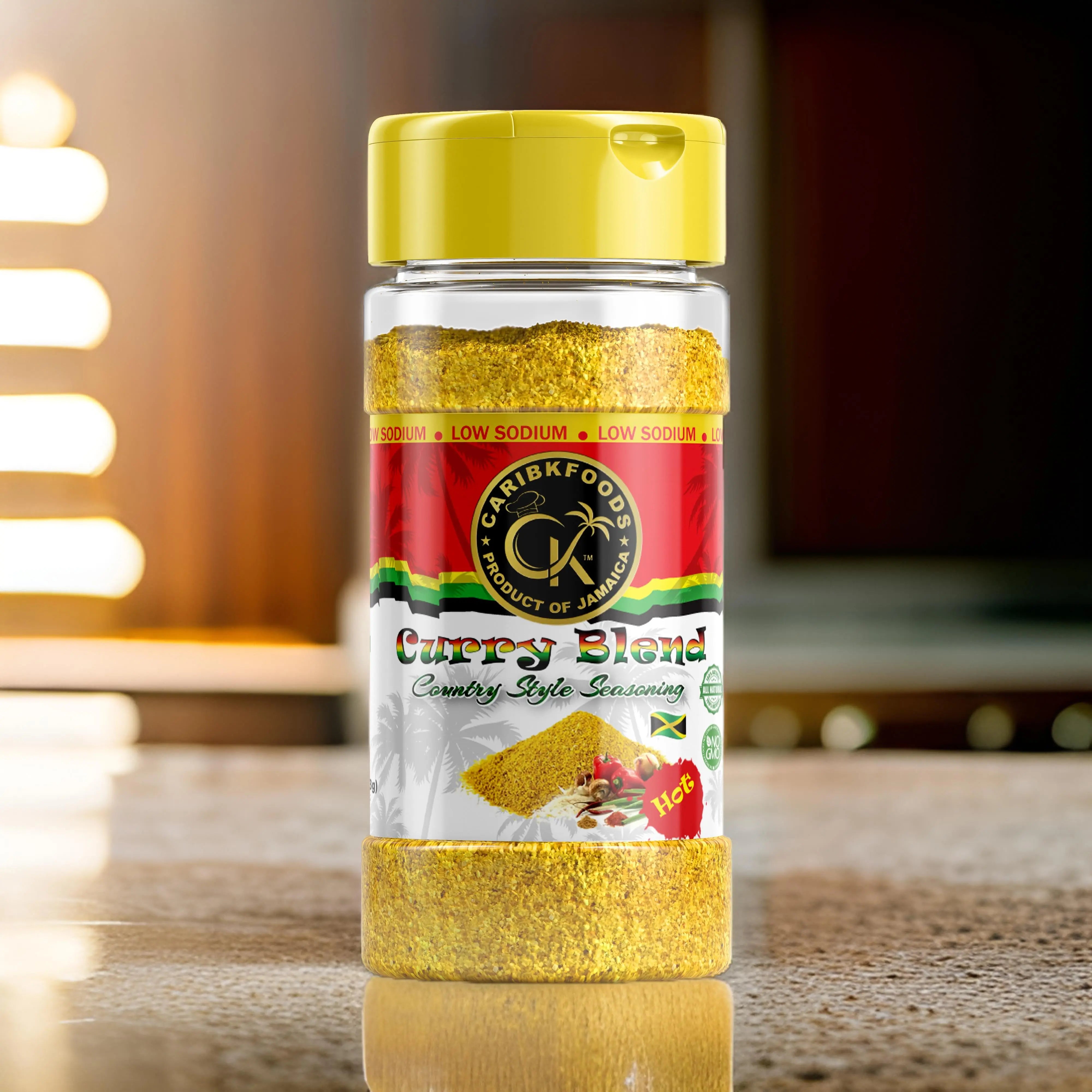 Kosher Hot Curry - Caribbean Spice Blend - Spicy Curry Seasoning