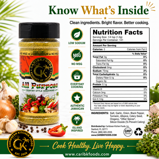 Caribbean Kitchen Foods All-Purpose Seasoning Blend