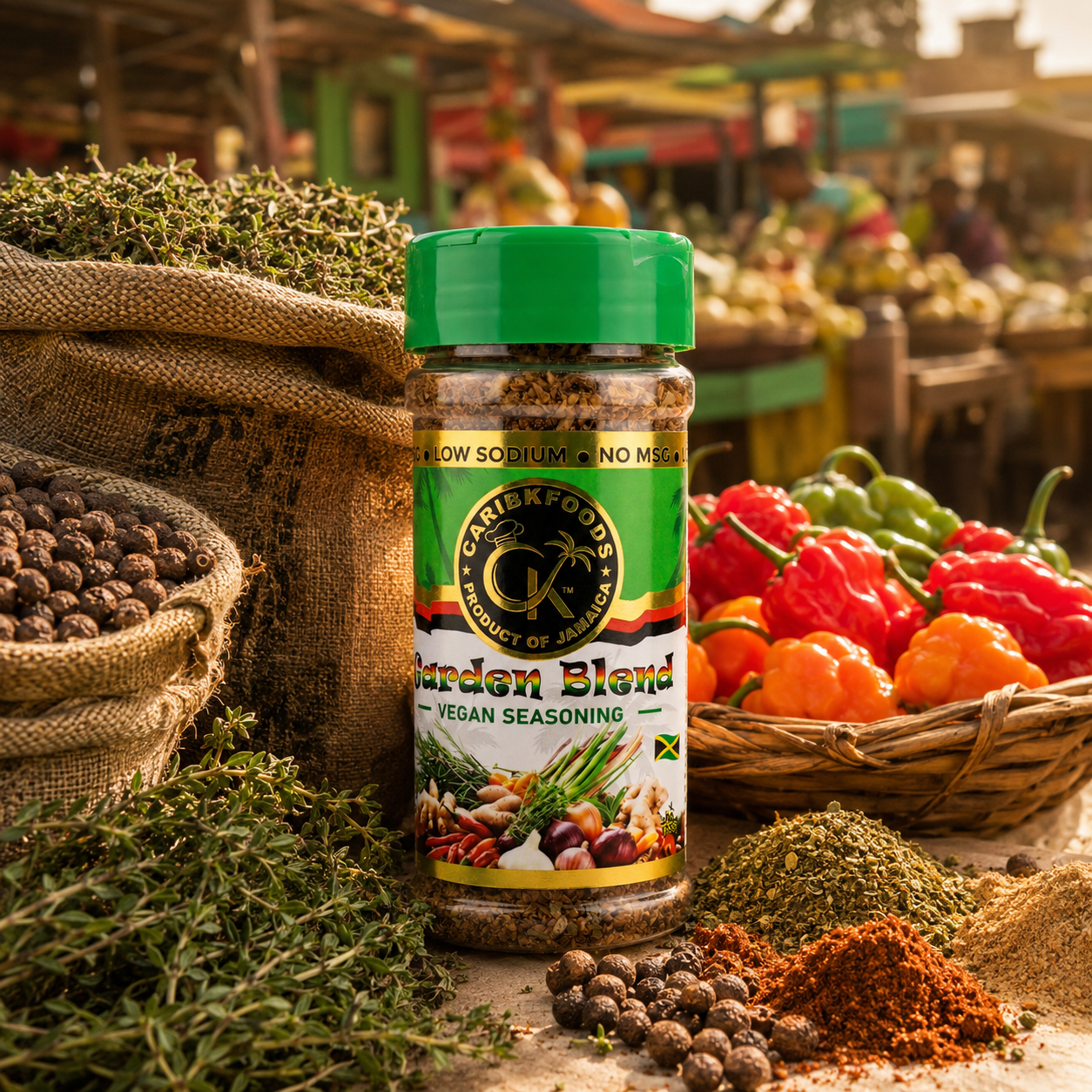 Caribbean Kitchen Foods Garden Blend - Vegan Seasoning
