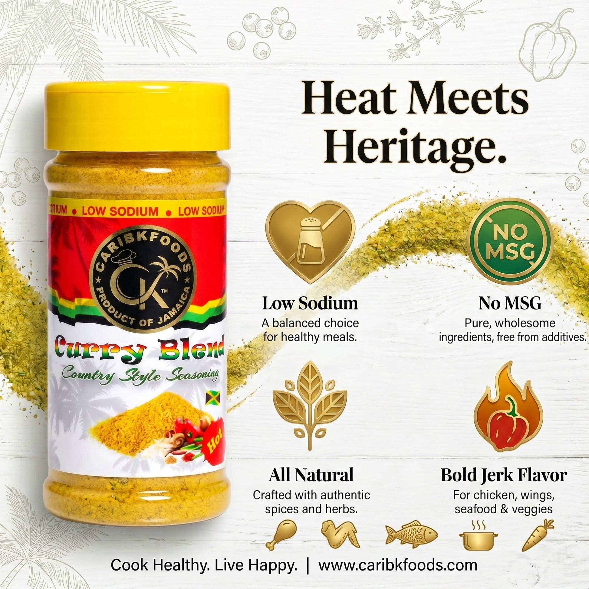 Caribbean Kitchen Kosher HOT Curry (Special)