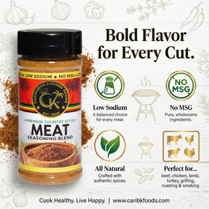 Caribbean Kitchen Kosher Meat Seasoning